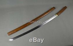 Handmade Ninja Sword High carbon steel Japanese samurai Knife Katana cut bamboo