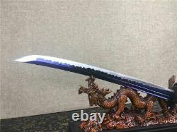 Handmade Saber Broadsword Cut Horse Dao Sword Sharp High Manganese Steel Blade