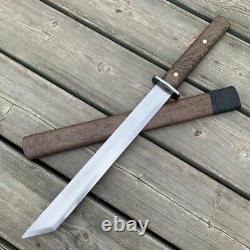 Handmade T1095 Steel broadsword Real Battle Sword Saber Sharp cut