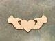 Hands Holding Heart Wood Cutout, Laser Cut Wood, Craft Wood, Crafting A253