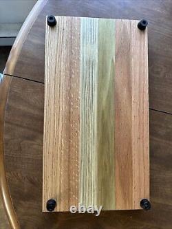 Homemade Oak & Poplar Wood Cutting Board