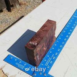 Honduran Rosewood Burl G1 1.625x4.875x7 Blank Wood for Woodworking Projects