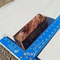 Honduran Rosewood Burl G1 2x3x6.75 Blank Wood for Woodworking Projects