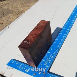 Honduran Rosewood Burl G2 1.625x5.875x6.75 Blank Wood for Woodworking Projects