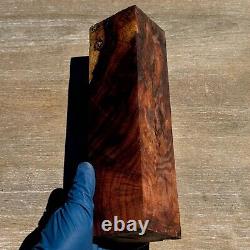 Honduran Rosewood Burl G2 2.924x2.883x10.922 Blank Wood for Woodworking Projects