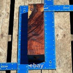 Honduran Rosewood Burl G2 2.924x2.883x10.922 Blank Wood for Woodworking Projects