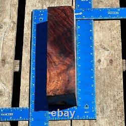 Honduran Rosewood Burl G2 2.924x2.883x10.922 Blank Wood for Woodworking Projects