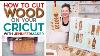 How To Cut Wood On A Cricut Explore Or Maker Wood Veneer Bookmarks