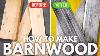 How To Make Your Own Barnwood And Age Wood Easy Techniques