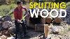 How To Split Wood The Art Of Manliness