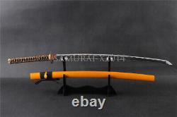 Japanese KATANA Samurai Sword 1060 Carbon Steel Full Tang Sharp Can Cut Bamboo