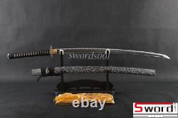 Japanese Samurai Katana Handmade Carbon Steel Real Sharp Sword Can Cut Bamboo