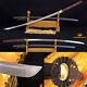 Japanese Samurai Sword Katana Hand Forged Damascus Steel Sharp Can Cut Bamboo