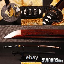 Japanese Sword Bloody Blade Folded Steel Full Tang Samurai Katana can cut bamboo
