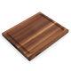 John Boos 21 Au Jus Carving Cutting Board With Juice Groove, Walnut (open Box)