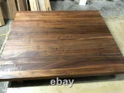 John Boos Black Walnut 30 x 25 x 1.5 Wood Edge Grain Counter // Cutting Board