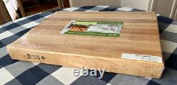 John Boos Block 20x15x2.25 Wood Reversible Chopping Block NEW SEALED