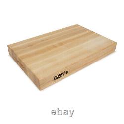 John Boos Block RA01 Maple Wood Edge Grain Reversible Cutting Board
