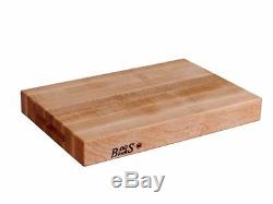 John Boos Kitchen 24x18x 2-1/4 Extra Large Reversible Maple Cutting Board