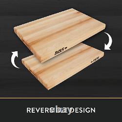 John Boos Maple Wood Edge Grain Reversible Cutting Board, 20 x 15 x 1.5 Inches