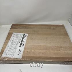 John Boos Platinum Maple Wood Edge Grain Cutting Board 20 x 15 x 1.75