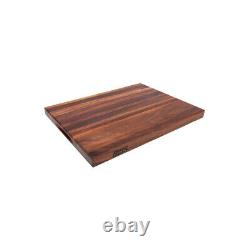 John Boos Walnut Wood Edge Grain Reversible Cutting Board, 20 x 15 x 1.5 Inches