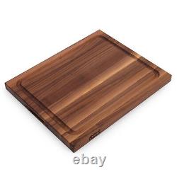 John Boos Walnut Wood Juice Groove Cutting Board withBoos Block Care Cream, 3 Pack