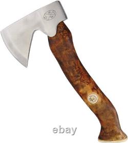 Karesuando Kniven Stoera Aksu Fixed Ax Head Brown Birch & Moose Handle Axe 4014