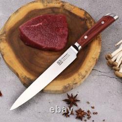 Kitchen Knife Set High Carbon German Stainless Steel 3PCS Chef Cut Meat Slicing