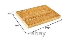 Larch Wood Canada End Grain Medium Cutting Board, Standard Line, Handcrafted