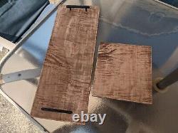 Large Handcrafted Charcuterie Board & Cutting Board made from Curly Maple