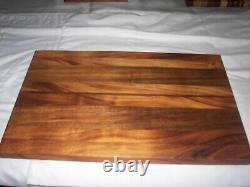 Large Handmade Koa wood cutting board 100 4876
