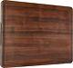 Large Walnut Wood Cutting Board For Kitchen 24x18 (gift Box) With Juice Groove