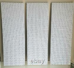 Laser Cut Leather Sound Absorbing Acoustic Wall Panels SET of 4