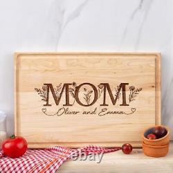 Laser Engraved Cutting Boards Personalized Charcuterie Boards Unique Wooden Gift