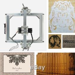 Laser Engraving Machine Diy Kit Carving Cutting 3000mW Desktop Printer Wood Tool
