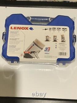 Lenox 5 Pc Contractor´s Hole Saw Kit For Wood and Metal New In Factory Case