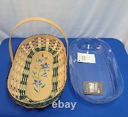 Longaberger 2011 Collector's Club Charter Member Flower Cutting Basket Set