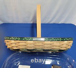 Longaberger 2011 Collector's Club Charter Member Flower Cutting Basket Set