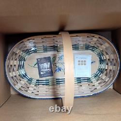 Longaberger 2011 Collector's Club Charter Member Flower Cutting Basket Set