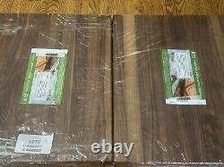 Lot of 2! John Boos Block Reversible Walnut Wood Cutting Board, 24 x 18 x 1.5 in