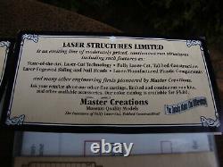 Lot of (4) Master Creations Laser-Cut Kits with (16) Brass Details NIP