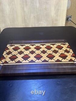 Luxury 1 of A Kind end grain wood cutting board