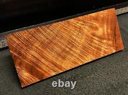 MASTER GRADE Hawaiian Curly Koa Billet Wood 15.5 x 6.25 x 0.875+