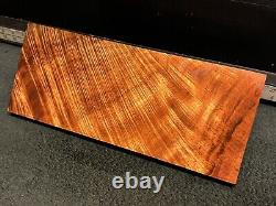 MASTER GRADE Hawaiian Curly Koa Billet Wood 15.5 x 6.25 x 0.875+