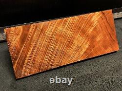 MASTER GRADE Hawaiian Curly Koa Billet Wood 15.5 x 6.25 x 0.875+