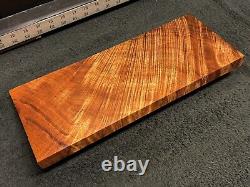 MASTER GRADE Hawaiian Curly Koa Billet Wood 15.5 x 6.25 x 0.875+