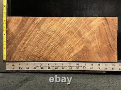 MASTER GRADE Hawaiian Curly Koa Billet Wood 15.5 x 6.25 x 0.875+