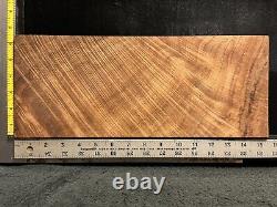 MASTER GRADE Hawaiian Curly Koa Billet Wood 15.5 x 6.25 x 0.875+