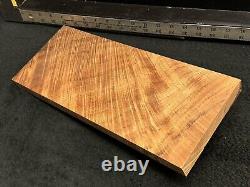 MASTER GRADE Hawaiian Curly Koa Billet Wood 15.5 x 6.25 x 0.875+